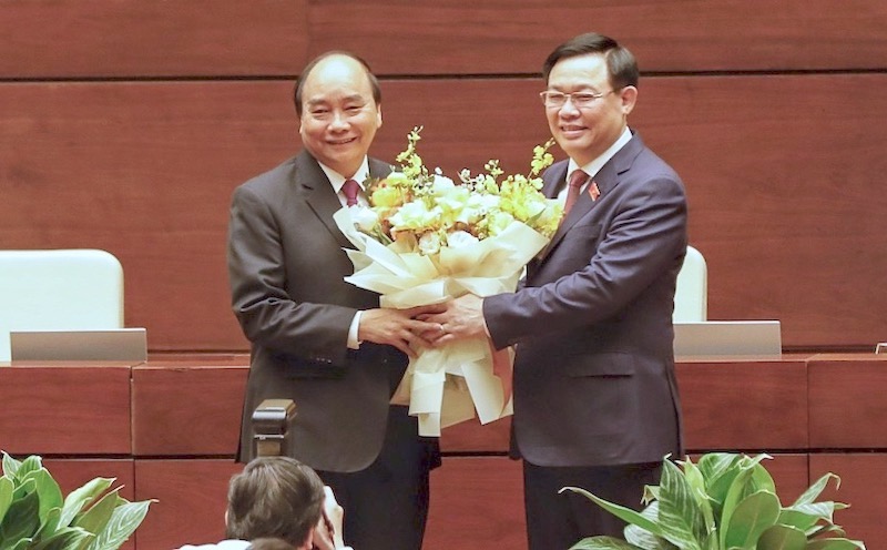Quốc hội thông qua miễn nhiệm Thủ tướng Chính phủ Nguyễn Xuân Phúc