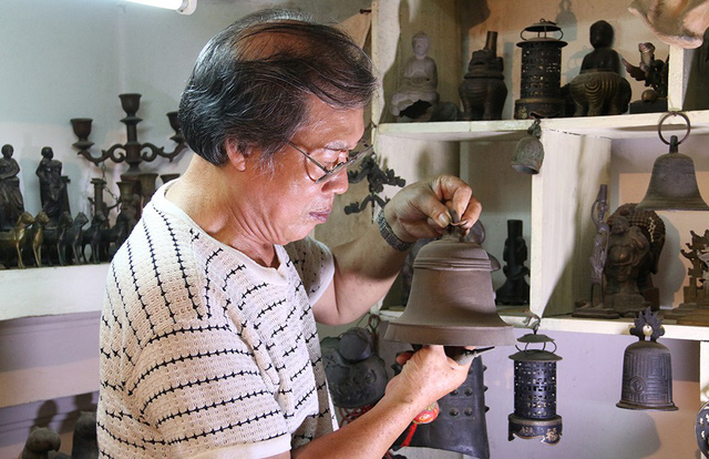 Nghệ nhân Lê Văn Khang – Giữ gìn và phát triển nghề đúc đồng truyền thống