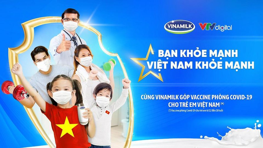 Vinamilk khởi động chiến dịch 'Bạn khỏe mạnh, Việt Nam khỏe mạnh'