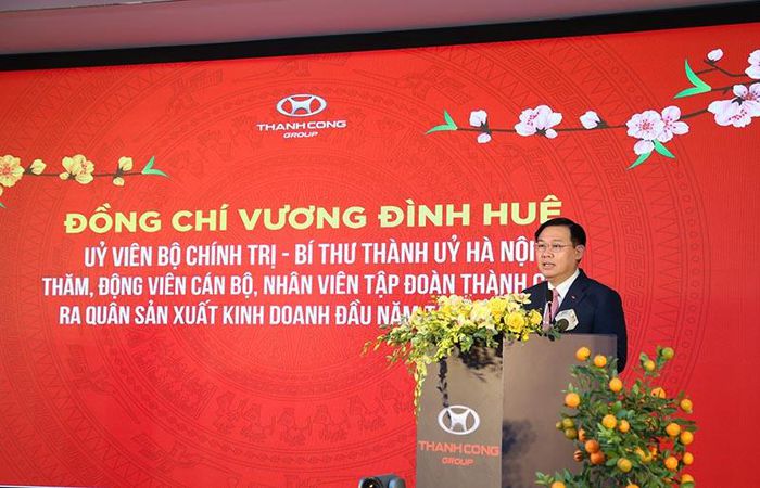  Bí thư Thành ủy Hà Nội Vương Đình Huệ: Tạo điều kiện tốt nhất để các doanh nghiệp hoạt động, sản xuất