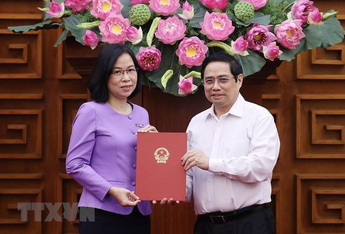 Thủ tướng Phạm Minh Chính trao Quyết định bổ nhiệm Tổng Giám đốc TTXVN