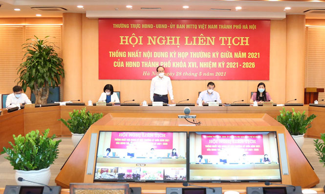 HĐND thành phố Hà Nội: Chuẩn bị tốt cho kỳ họp giữa năm