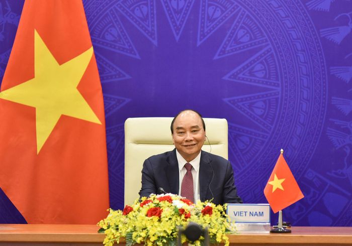 Chủ tịch nước Nguyễn Xuân Phúc dự Phiên khai mạc Hội nghị thượng đỉnh về khí hậu