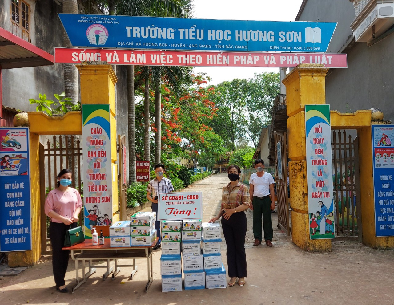 Bắc Giang: Ngành Giáo dục chung sức với tuyến đầu chống dịch Covid-19