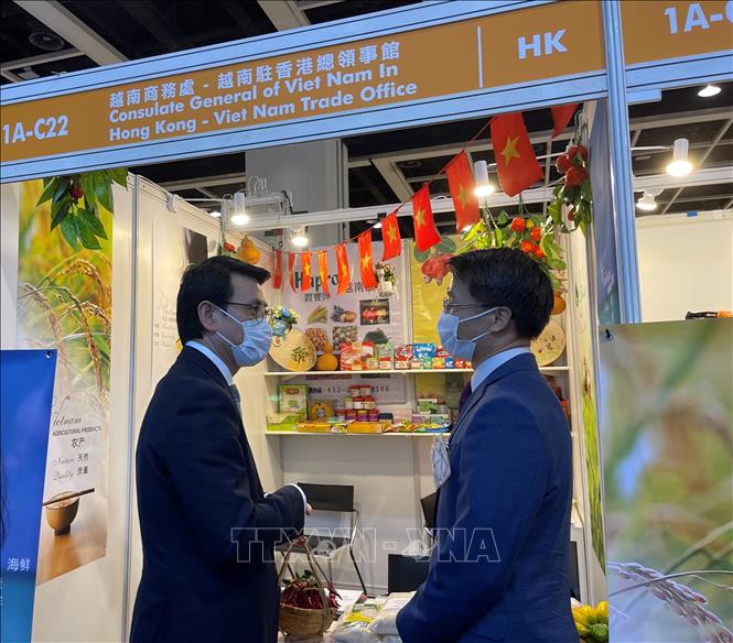Giới thiệu các sản phẩm đặc sắc của Việt Nam tại Hội chợ Thực phẩm Hong Kong