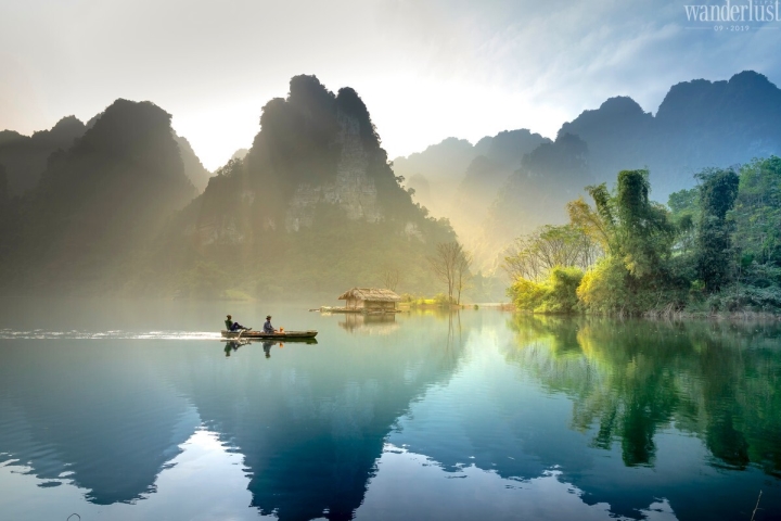 Có một ‘vịnh Hạ Long’ yên bình ở Tuyên Quang, quá tuyệt cho 1 ngày trốn phố đông