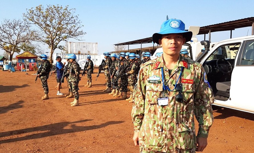 Thêm một sĩ quan Việt Nam trúng tuyển cán bộ trụ sở Liên Hợp Quốc