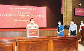 Thành ủy Hà Nội kêu gọi tiếp tục ủng hộ công tác phòng, chống dịch Covid-19