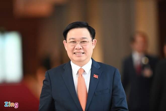 Ông Vương Đình Huệ được giới thiệu để bầu làm Chủ tịch Quốc hội