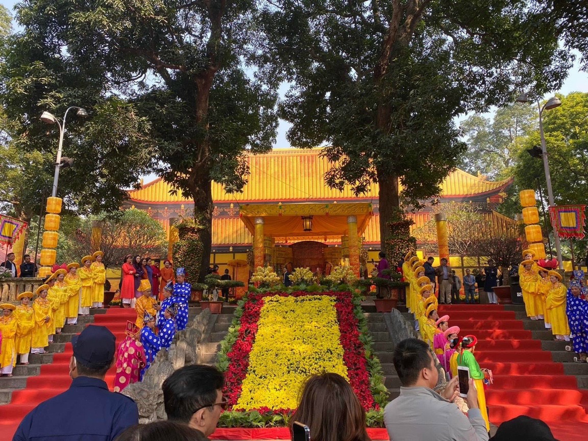 Lễ Dâng hương khai Xuân tại Hoàng thành Thăng Long - Hà Nội